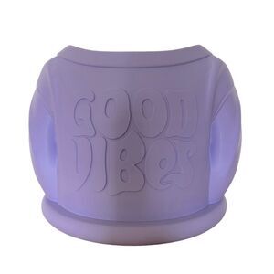 Lavender “Good Vibes” Sweater Planter - Spread Positivity with Sustainable Style